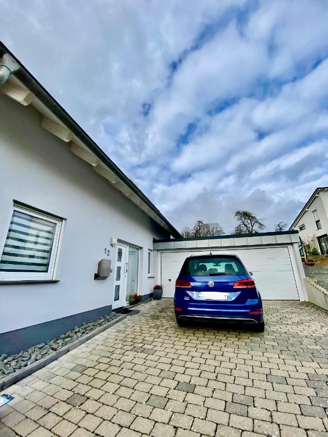 Moderne Ferienwohnung Seeblick Freudenberg  Luaran gambar