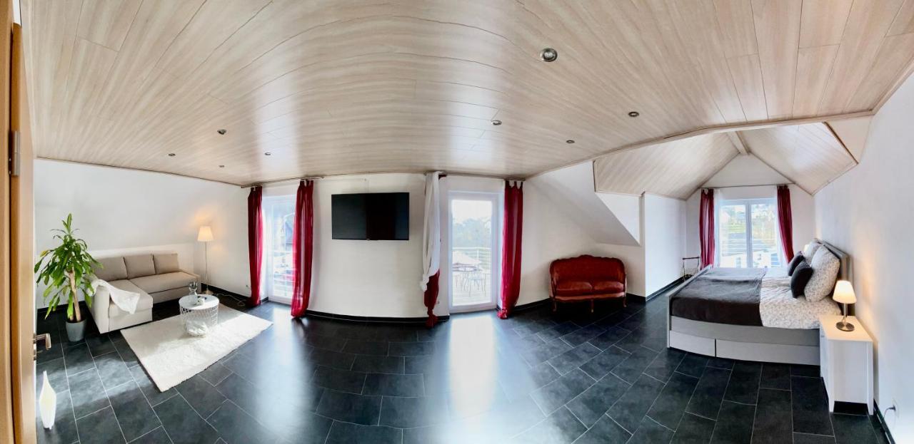 Moderne Ferienwohnung Seeblick Freudenberg  Luaran gambar